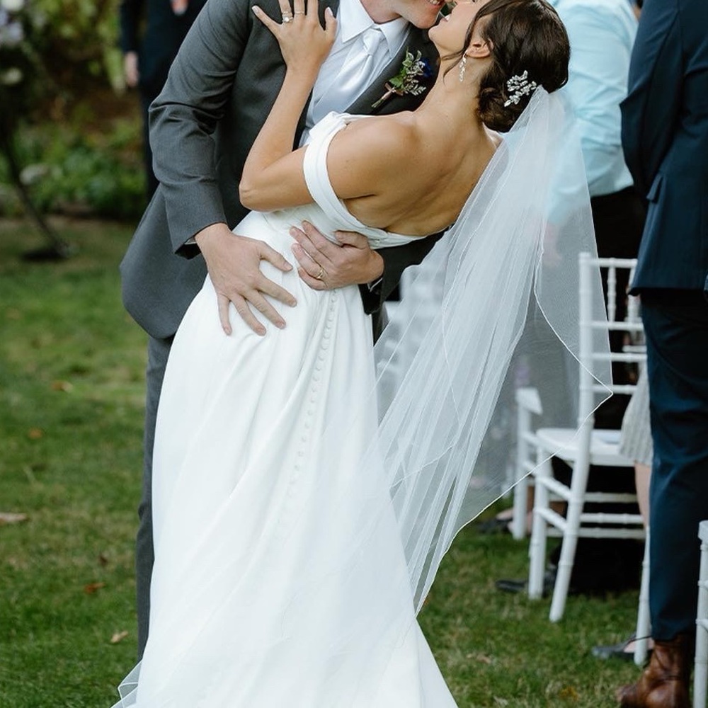 Light Ivory Wedding Veil